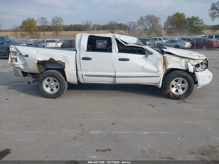 2008 Dodge Dakota Laramie VIN: 1D7HW58N08S562470 Lot: 43471398