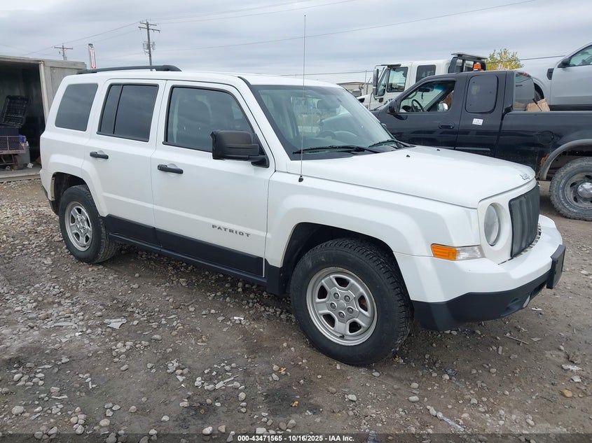 2014 JEEP PATRIOT SPORT - 1C4NJPBA8ED589445