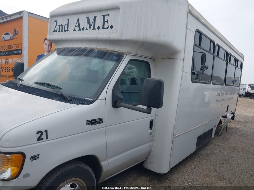 2002 Ford E-450 Cutaway Standard VIN: 1FDXE45S02HB48909 Lot: 43471674