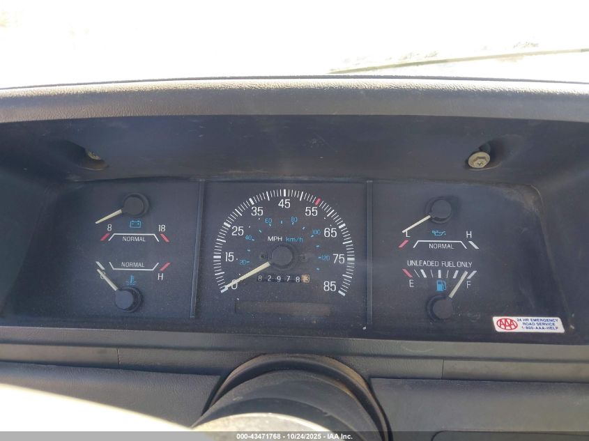 1991 Ford F150 VIN: 1FTDF15Y2MNA10655 Lot: 43471768