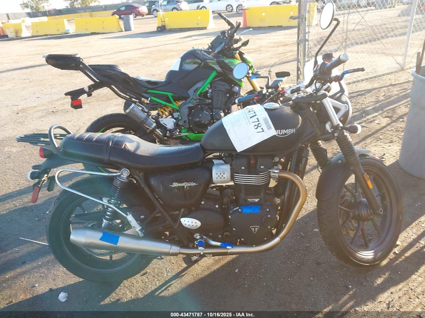 2018 TRIUMPH MOTORCYCLE STREET TWIN SMTD31GN9JT855734