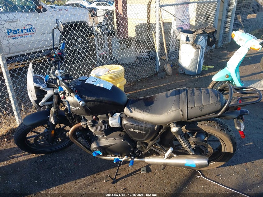 2018 TRIUMPH MOTORCYCLE STREET TWIN SMTD31GN9JT855734