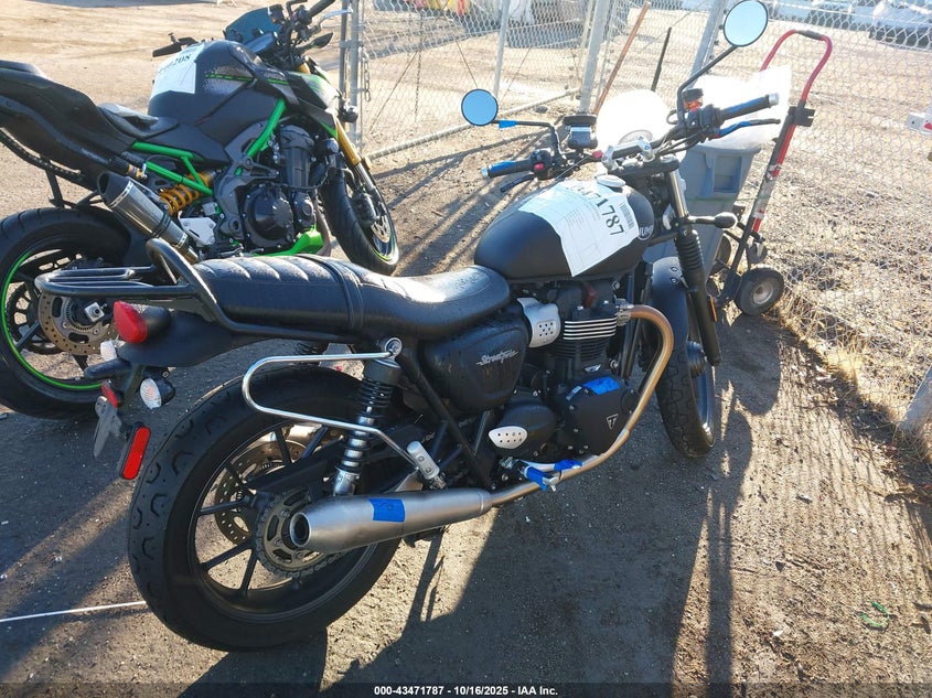 2018 TRIUMPH MOTORCYCLE STREET TWIN SMTD31GN9JT855734