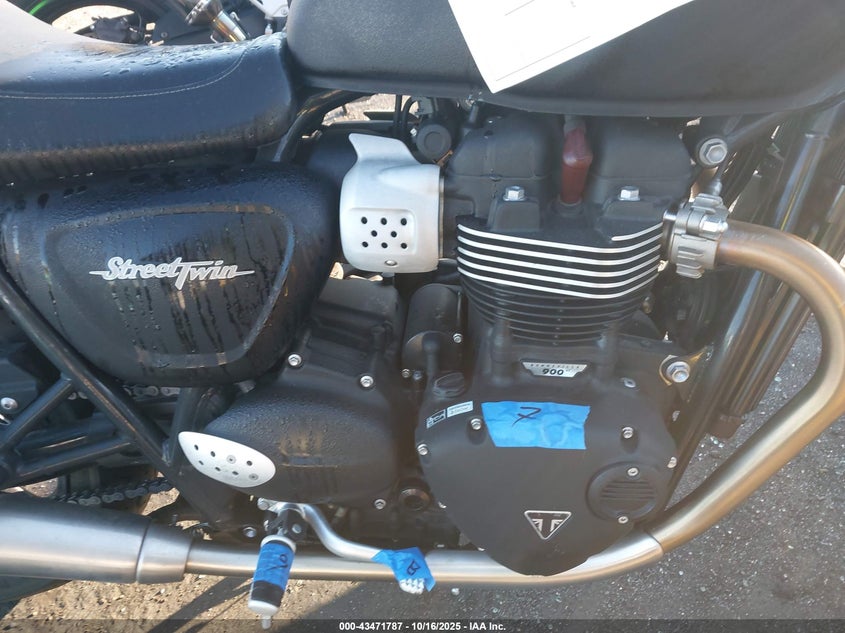 2018 TRIUMPH MOTORCYCLE STREET TWIN SMTD31GN9JT855734