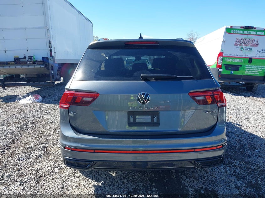 2024 VOLKSWAGEN TIGUAN 2.0T SE R-LINE BLACK 3VV8B7AX3RM006596