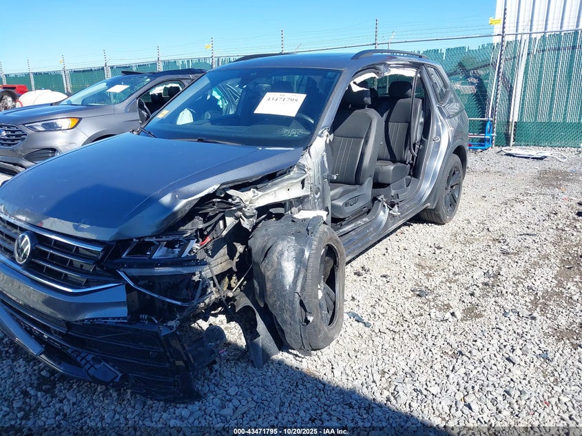 2024 VOLKSWAGEN TIGUAN 2.0T SE R-LINE BLACK 3VV8B7AX3RM006596