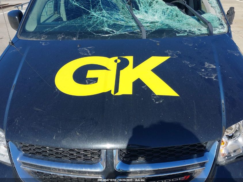 2016 Dodge Grand Caravan Se VIN: 2C4RDGBG0GR279447 Lot: 43471818