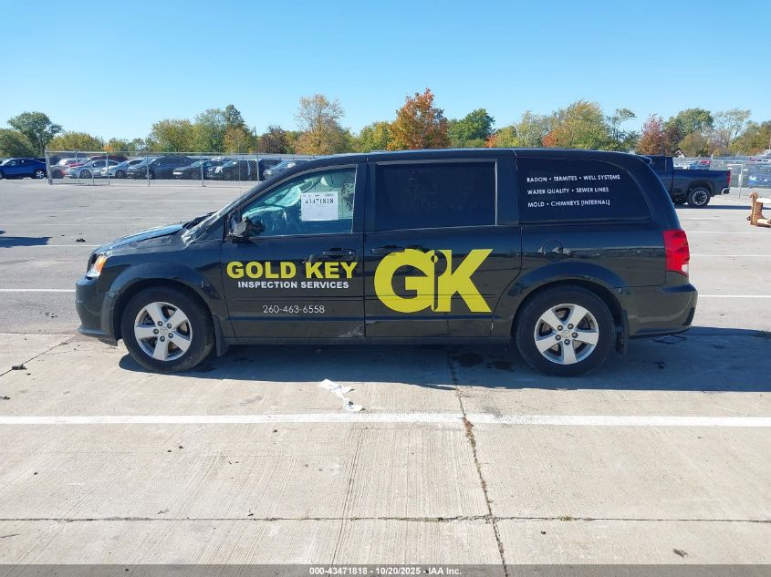 2016 Dodge Grand Caravan Se VIN: 2C4RDGBG0GR279447 Lot: 43471818