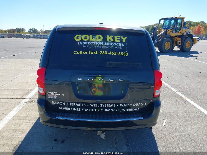 2016 Dodge Grand Caravan Se VIN: 2C4RDGBG0GR279447 Lot: 43471818