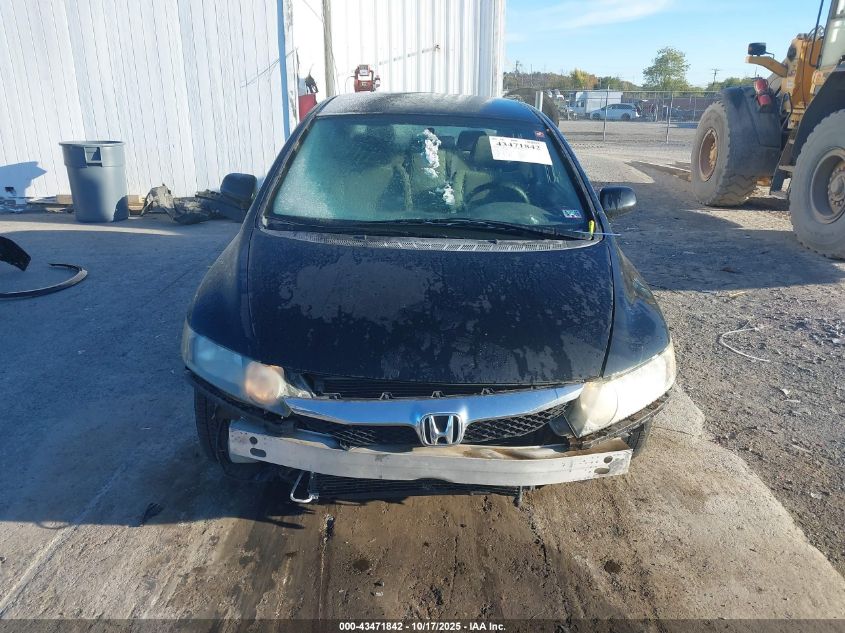 2009 Honda Civic Lx VIN: 2HGFA16579H542030 Lot: 43471842