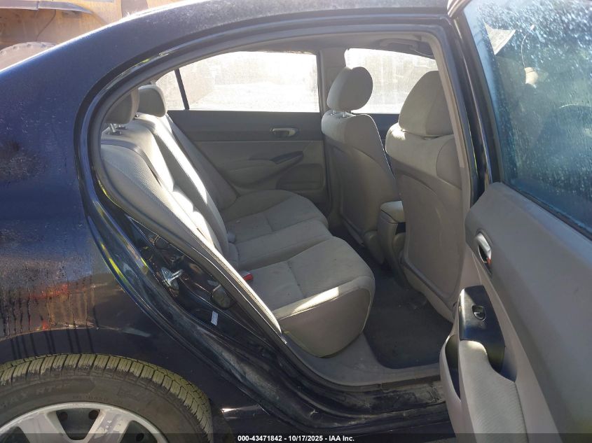 2009 Honda Civic Lx VIN: 2HGFA16579H542030 Lot: 43471842