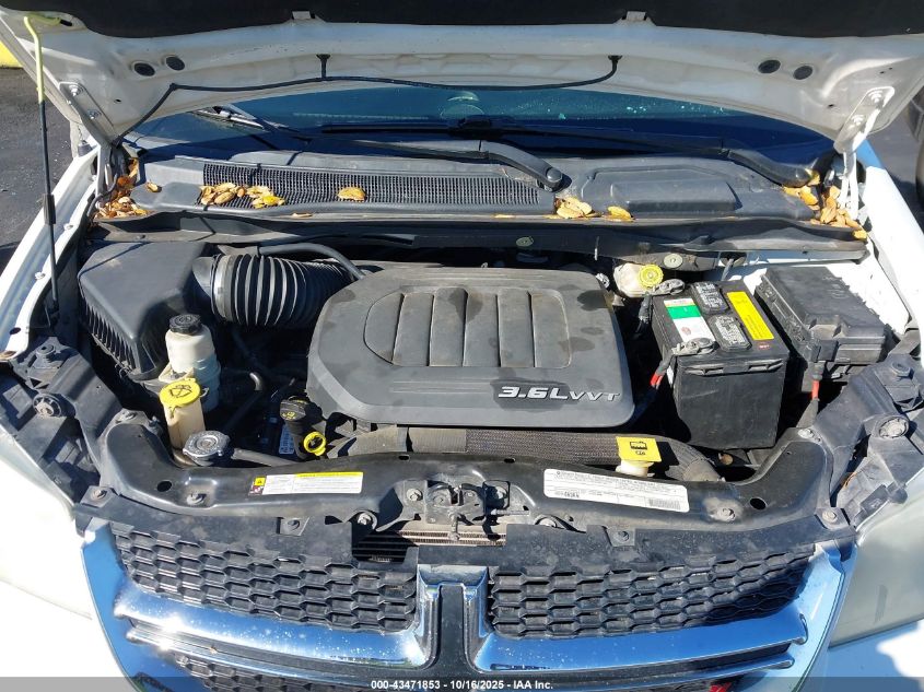 2012 Dodge Grand Caravan Sxt VIN: 2C4RDGCG4CR277340 Lot: 43471853