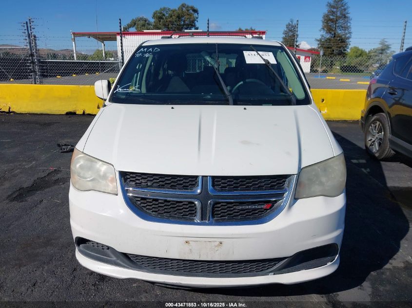2012 Dodge Grand Caravan Sxt VIN: 2C4RDGCG4CR277340 Lot: 43471853