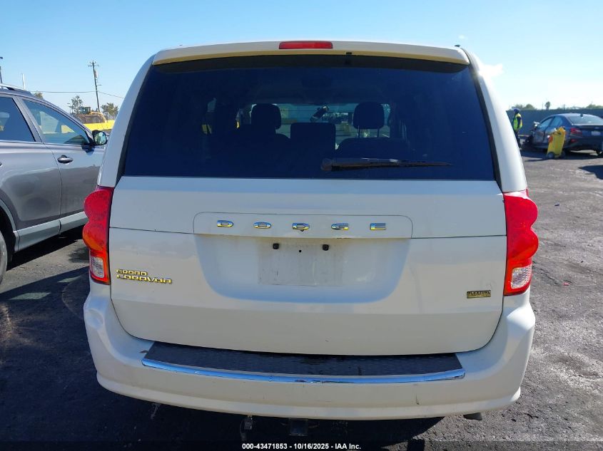 2012 Dodge Grand Caravan Sxt VIN: 2C4RDGCG4CR277340 Lot: 43471853