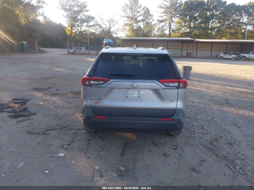 2019 Toyota Rav4 Le VIN: JTMK1RFV6KD041841 Lot: 43471865