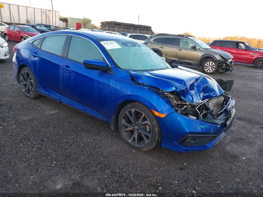 2020 HONDA CIVIC SPORT - 2HGFC2F88LH543091