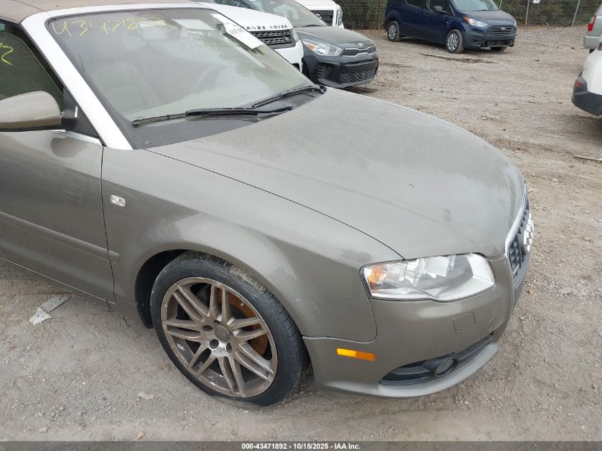 2009 Audi A4 2.0T Special Edition VIN: WAUAF48H59K008940 Lot: 43471892
