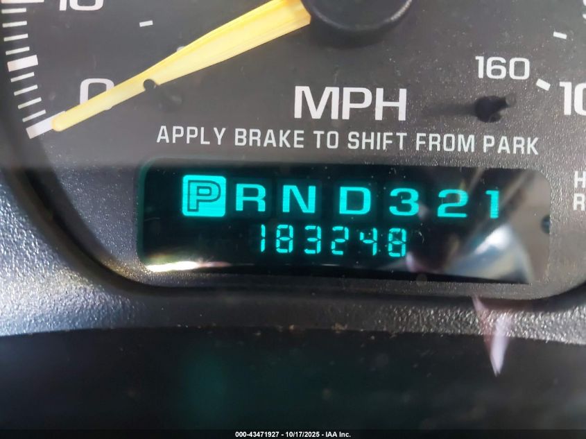 2000 Chevrolet Silverado K1500 VIN: 2GCEK19T7Y1156510 Lot: 43471927