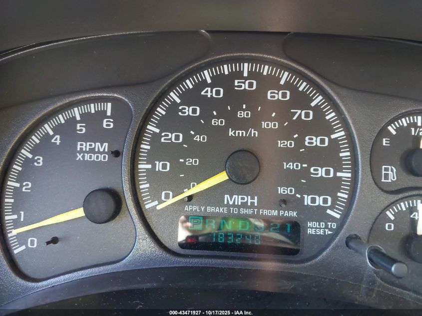 2000 Chevrolet Silverado K1500 VIN: 2GCEK19T7Y1156510 Lot: 43471927