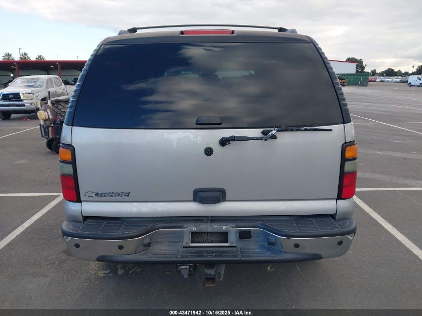 2006 Chevrolet Tahoe Ls VIN: 1GNEC13V56J107422 Lot: 43471942