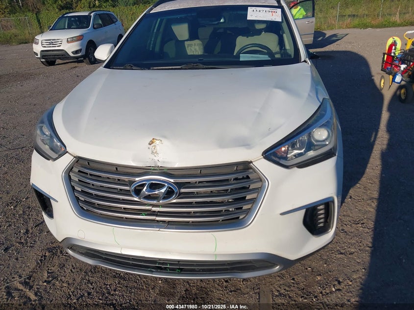 2017 HYUNDAI SANTA FE SE KM8SM4HF2HU198271