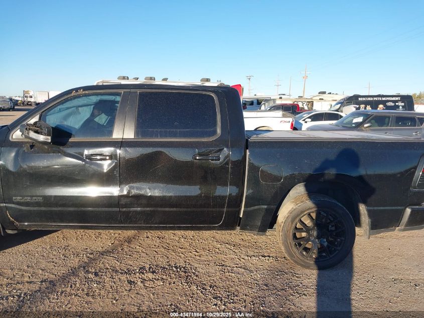 2019 Ram 1500 Big Horn/Lone Star 4X4 5'7 Box VIN: 1C6SRFFT6KN631593 Lot: 43471984