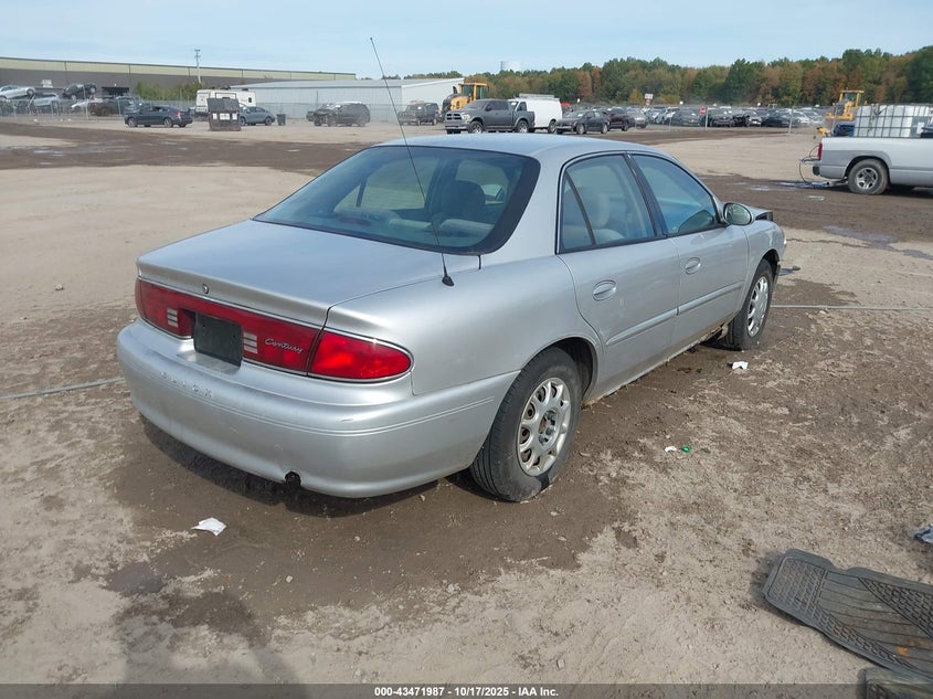 2G4WS52J851147858 2005 BUICK CENTURY photo no. 4