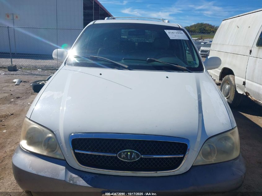 2004 Kia Sedona Ex/Lx VIN: KNDUP131046552799 Lot: 43472090