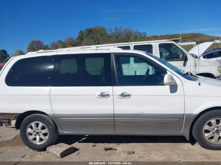 2004 Kia Sedona Ex/Lx VIN: KNDUP131046552799 Lot: 43472090