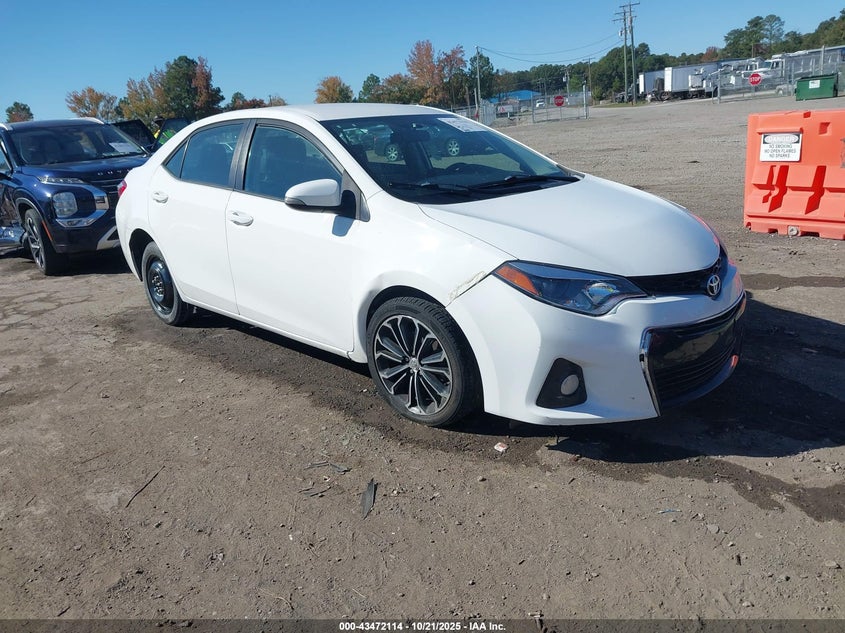 2016 TOYOTA COROLLA S PLUS - 2T1BURHE8GC609581