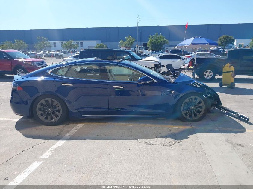 2018 Tesla Model S 100D/75D/P100D VIN: 5YJSA1E24JF295614 Lot: 43472153