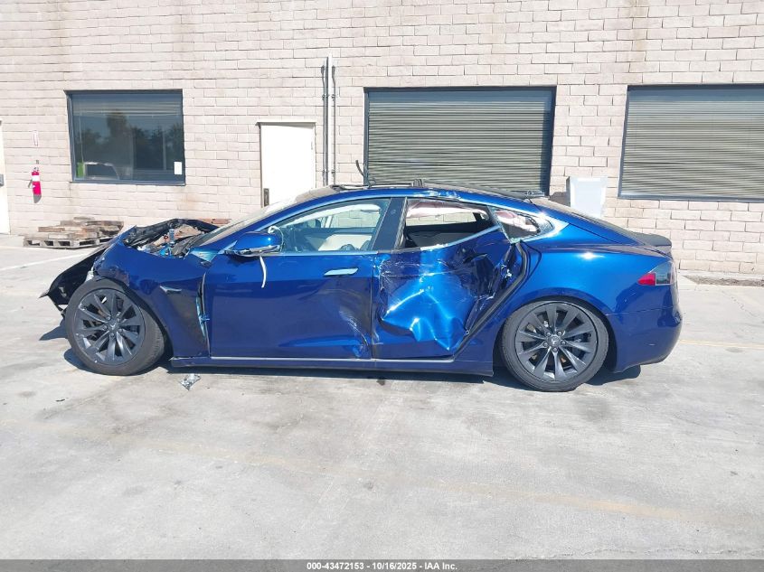 2018 Tesla Model S 100D/75D/P100D VIN: 5YJSA1E24JF295614 Lot: 43472153