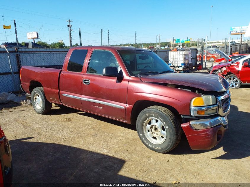 2003 GMC Sierra 1500 Sle VIN: 2GTEC19T231399793 Lot: 43472184
