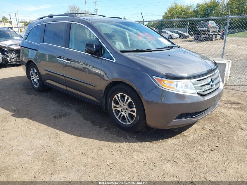 2013 HONDA ODYSSEY EX-L - 5FNRL5H64DB033742