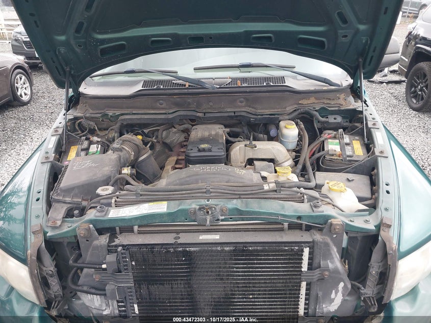 2003 Dodge Ram 2500 Slt/Laramie/St VIN: 3D7KU286X3G765479 Lot: 43472303