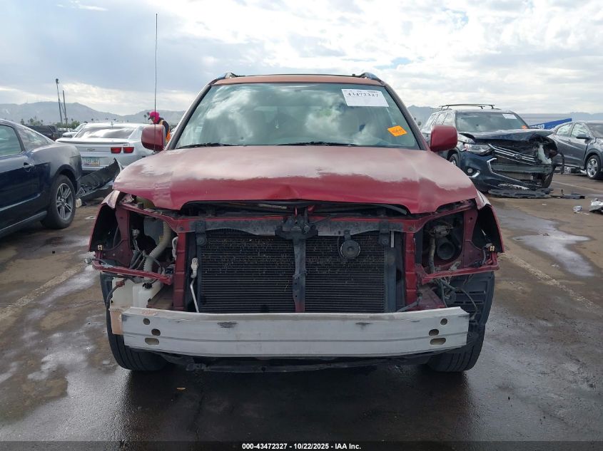 2006 Toyota Highlander V6 VIN: JTEDP21A860108788 Lot: 43472327