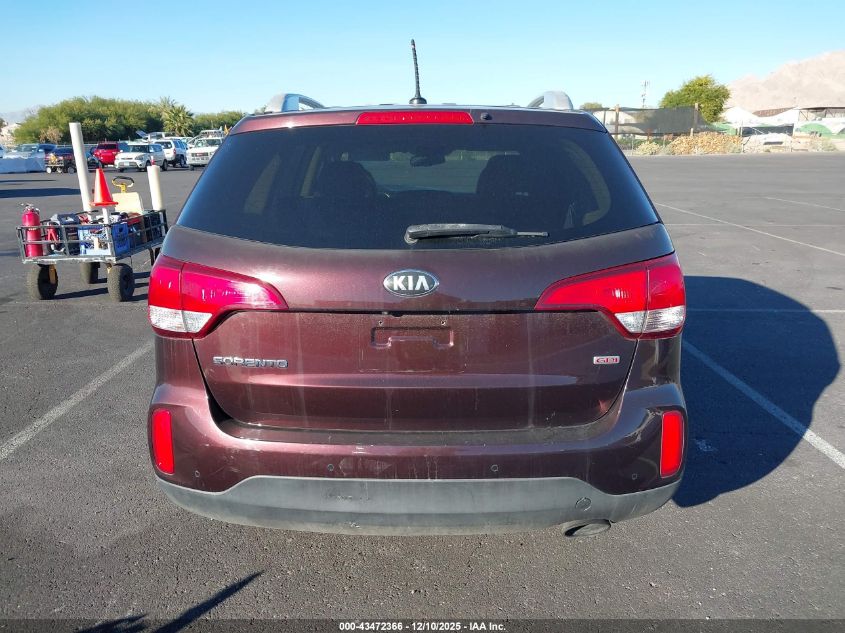 2014 Kia Sorento Lx VIN: 5XYKTCA65EG484348 Lot: 43472366