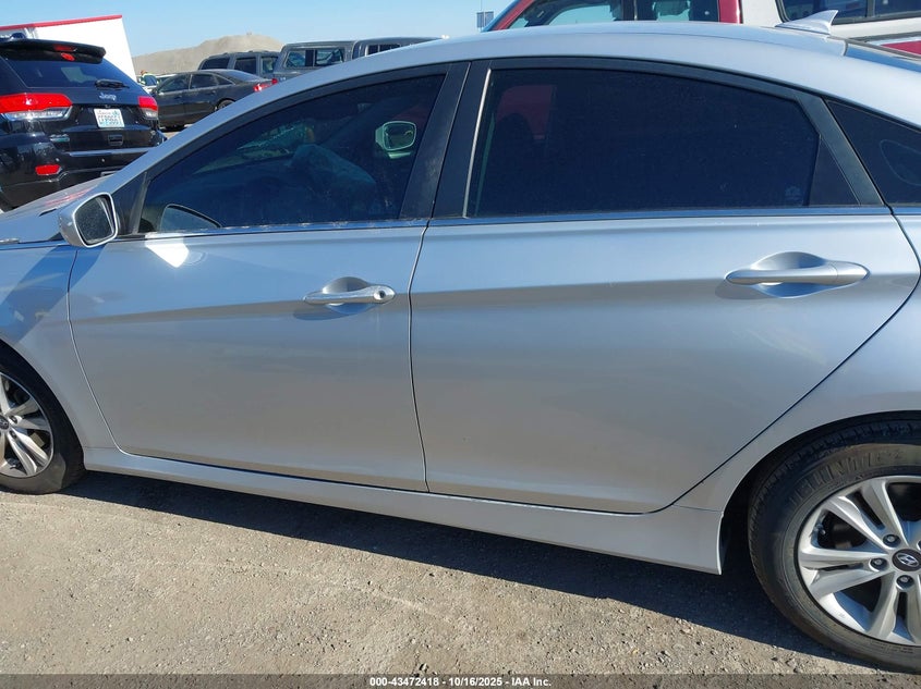 2014 HYUNDAI SONATA GLS 5NPEB4AC0EH902027