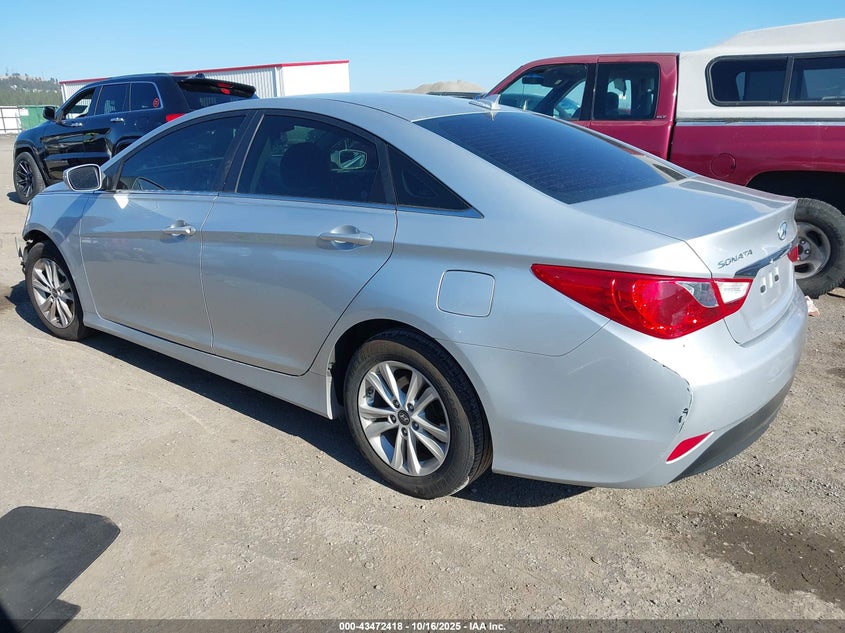 2014 HYUNDAI SONATA GLS 5NPEB4AC0EH902027