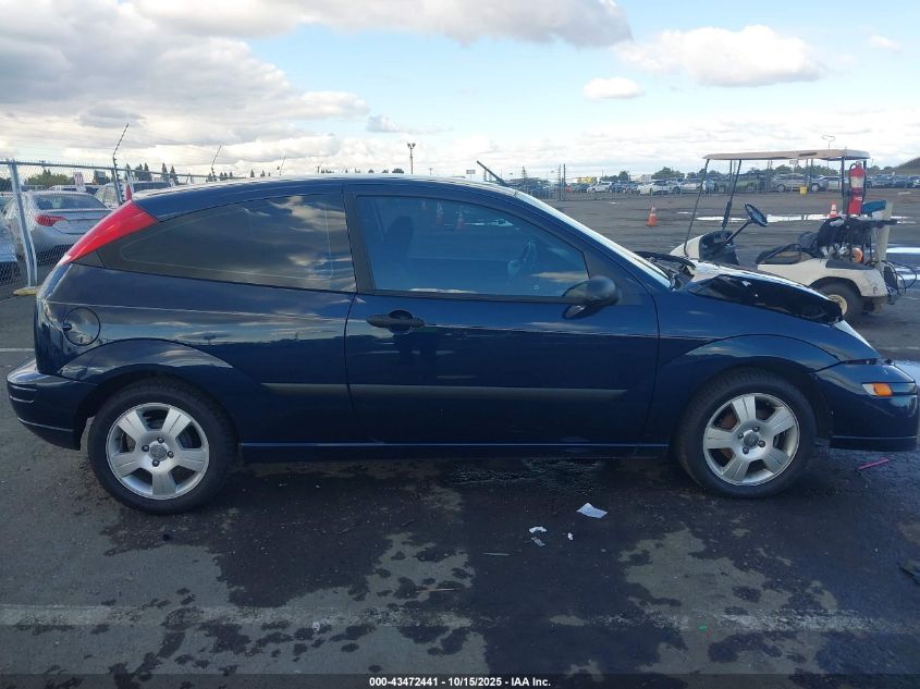 2003 Ford Focus Zx3 VIN: 3FAFP31313R127771 Lot: 43472441