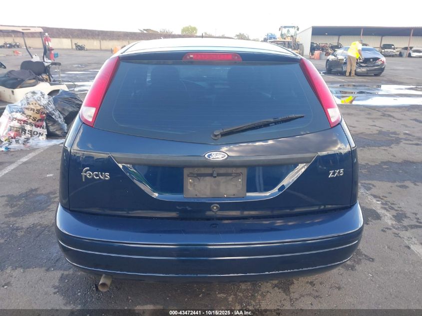 2003 Ford Focus Zx3 VIN: 3FAFP31313R127771 Lot: 43472441