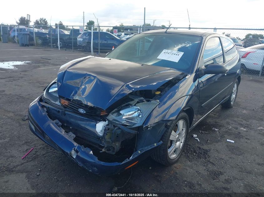 2003 Ford Focus Zx3 VIN: 3FAFP31313R127771 Lot: 43472441