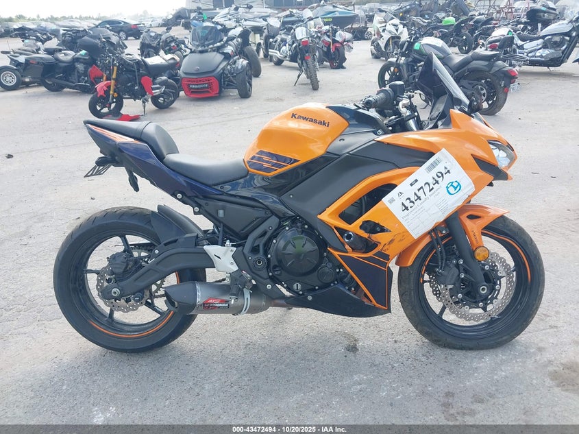 2025 KAWASAKI EX650 P ML5EXEP17SDAF8138