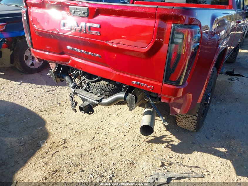 2025 GMC Sierra 2500Hd 4Wd Standard Bed At4 VIN: 1GT4UPEY4SF237572 Lot: 43472587