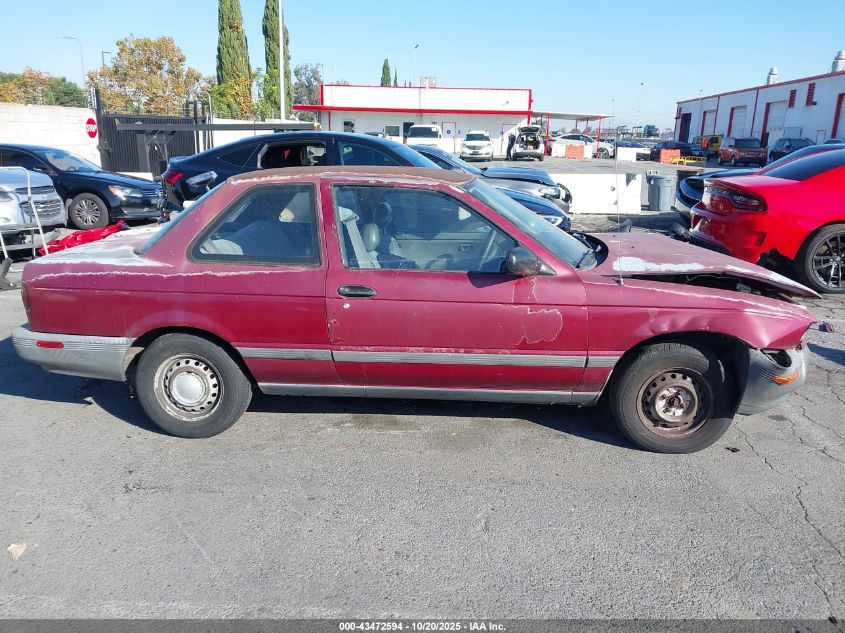 1993 Nissan Sentra E/Xe/Se VIN: 1N4EB32A8PC701505 Lot: 43472594