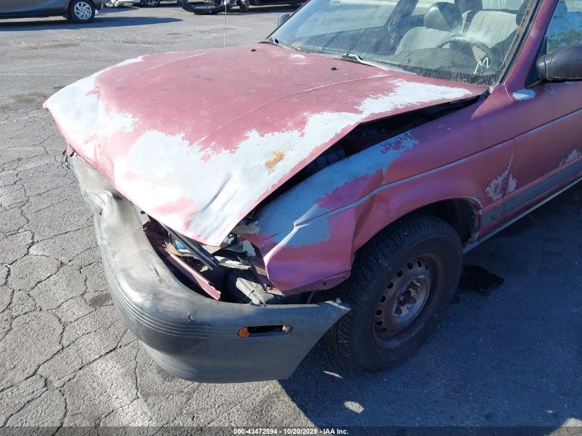 1993 Nissan Sentra E/Xe/Se VIN: 1N4EB32A8PC701505 Lot: 43472594