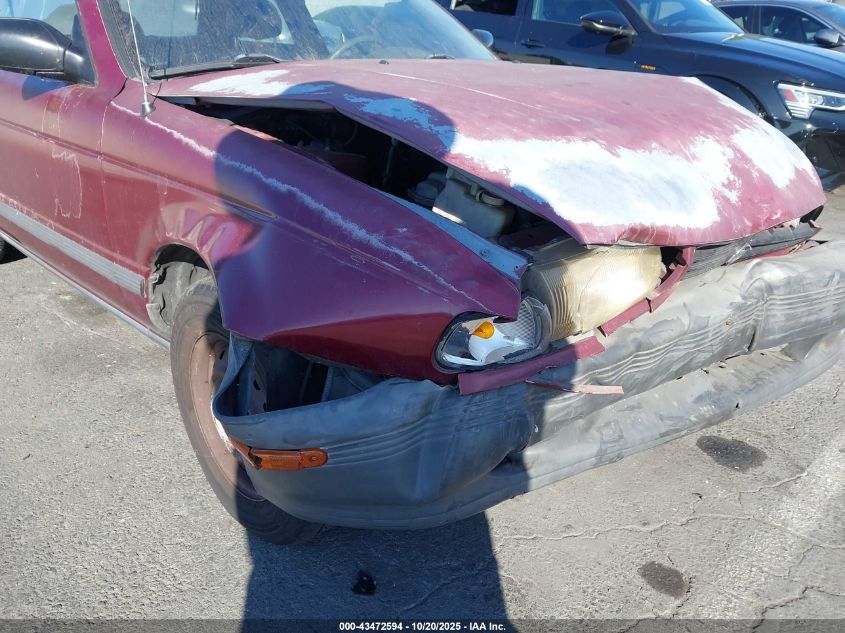 1993 Nissan Sentra E/Xe/Se VIN: 1N4EB32A8PC701505 Lot: 43472594