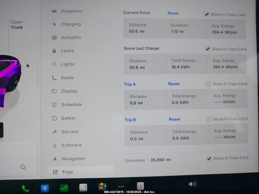 2023 Tesla Model 3 Rear-Wheel Drive VIN: 5YJ3E1EA4PF626250 Lot: 43472619