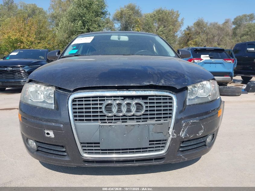 2006 Audi A3 2.0T VIN: WAUMF78P06A024289 Lot: 43472639