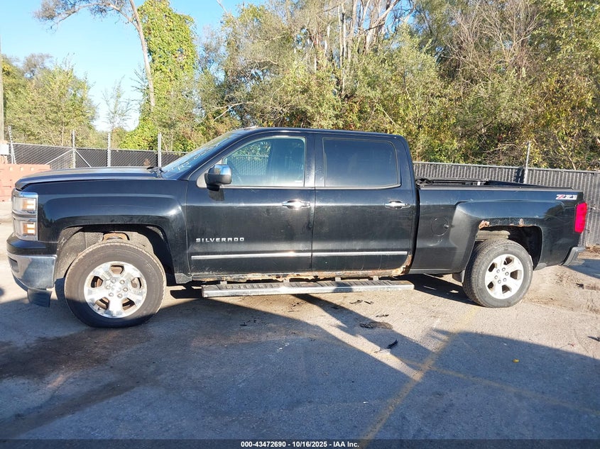 2014 CHEVROLET SILVERADO 1500 2LZ 3GCUKSEC7EG100237
